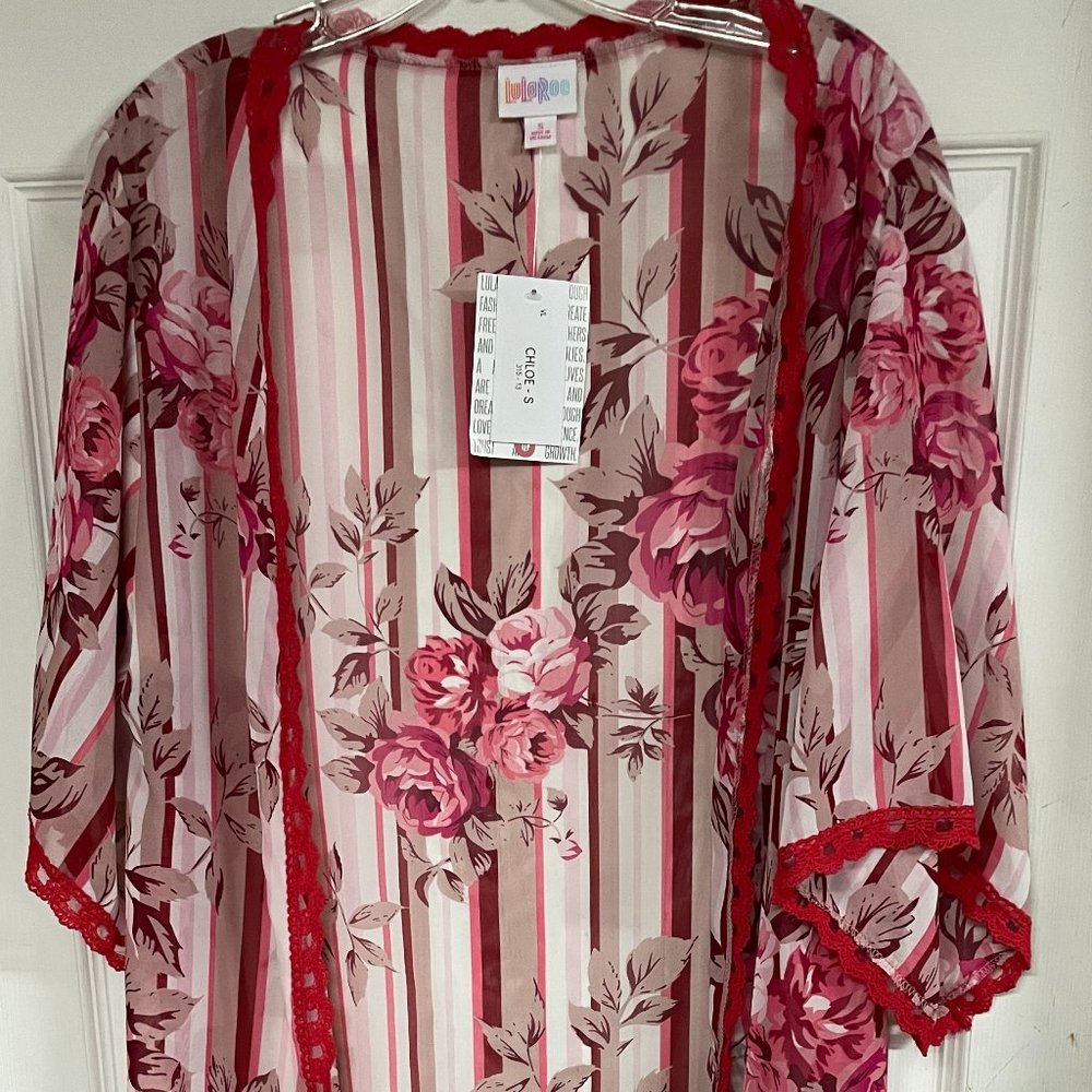 LulaRoe Chloe Bohemian Overlay NWT Size Small